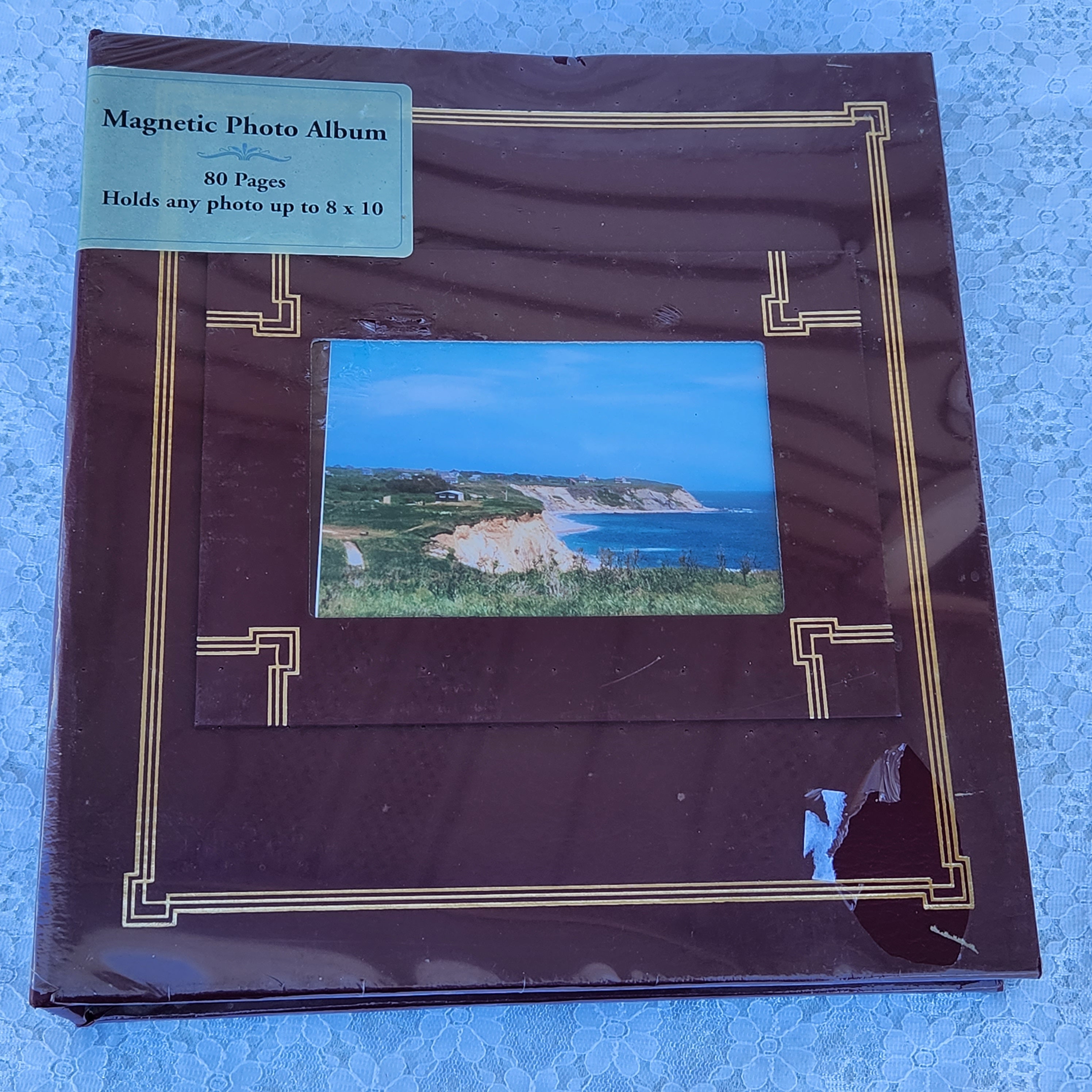 Large Photo Album Self Adhesive Scrapbook Magnetic Album for 3X5 4X6 5