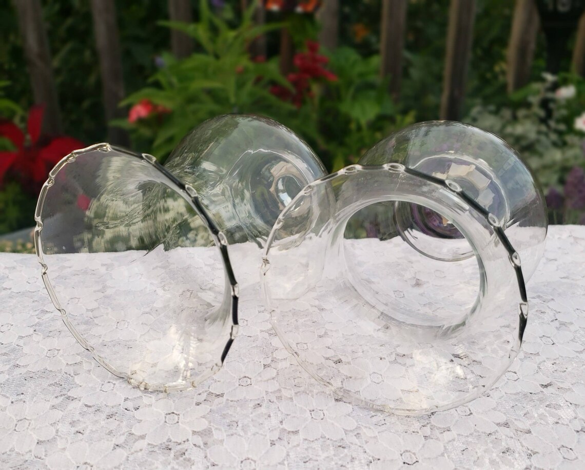 Votive Cups Set of 2 With Grommets CLASSIQUE Candle Holders Etsy