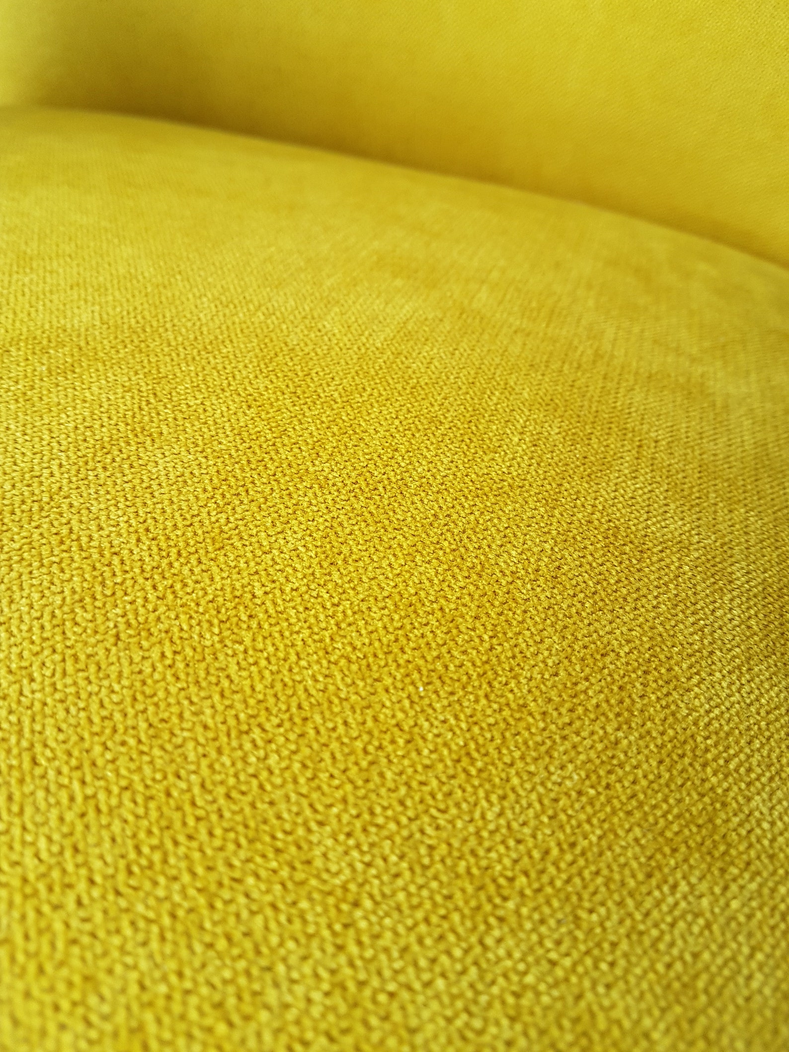 Mid Century Mustard Yellow Velvet Armchair B310 Var 1970s Etsy