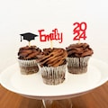 Graduation Cupcake Toppers, Graduation Decorations, Graduation Party Decorations, Class of 2025, Custom Parties by PartyAtYourDoor on Etsy