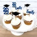 Graduation Cupcake Toppers, Graduation Decorations, Graduation Party Decorations, Class of 2022, Custom Parties by PartyAtYourDoor on Etsy 