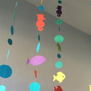 Under The Sea Party Decoration, Under the Sea Garland, Under the Sea Baby Shower, Under the Sea Birthday, Custom Parties by PartyAtYourDoor