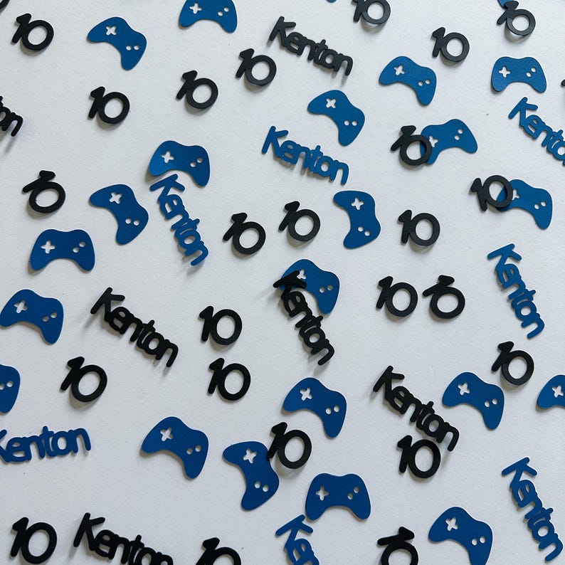 Custom Confetti, Personalized Confetti, Birthday, Retirement, Baby Shower, Bar Mitvah, Graduation, Party, Custom Parties, PartyAtYourDoor image 6