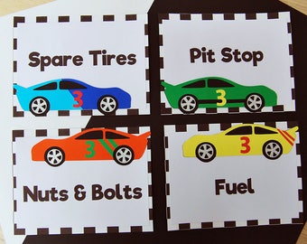 pit stop sign etsy