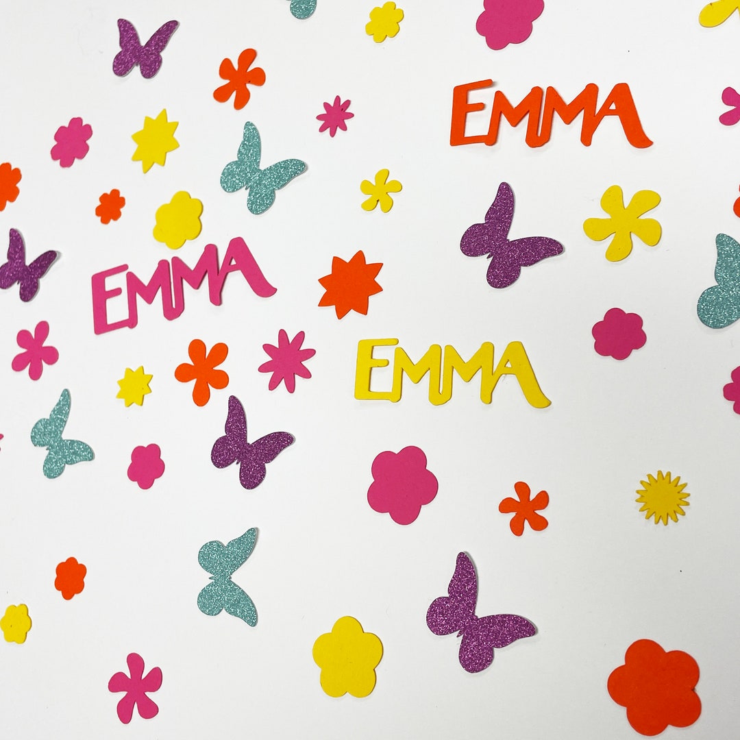 Fiesta Flower Confetti Fiesta Confetti Flower Confetti Etsy