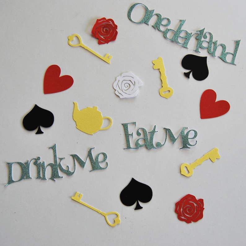 ONEderland Confetti ONEderland Party Decor ONEderland Birthday Confetti ONEderland Birthday Custom Parties by PartyAtYourDoor