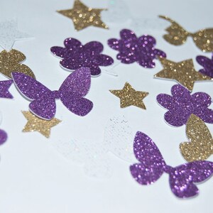 Fairy Confetti, Fairy Birthday Party, Woodland Fairy Birthday Party, Woodland Fairy, Fairy, Party, Custom Parties by PartyAtYourDoor 100 Pieces NO NAME