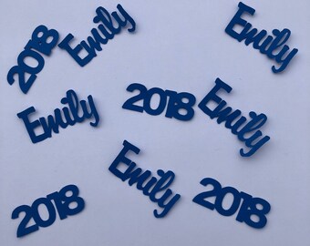 Graduation Confetti, Graduation Party Decor, Graduation Decorations, Graduation Centerpiece, Custom Parties by PartyAtYourDoor on Etsy
