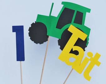 Traktor Deko, Traktor Geburtstagsdekoration, Traktor Party Tischdeko, Traktor Geburtstag, Individuelle Partys von PartyAtYourDoor auf Etsy