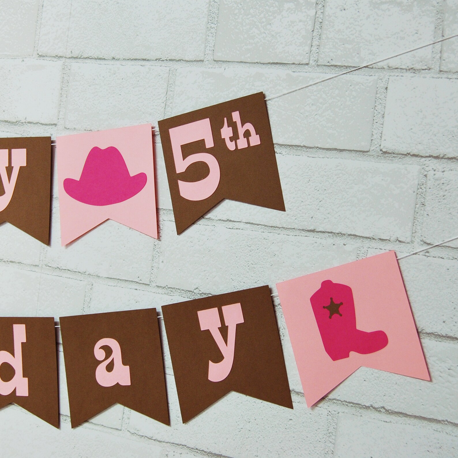 Cowgirl Birthday Banner Cowgirl Party Decor Rodeo Birthday | Etsy