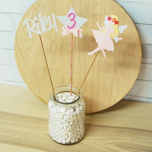Fairy Birthday Centerpiece, Fairy Centerpiece, Fairy Birthday Decor, Fairy Party Decor, Custom parties by PartyAtYourDoor on Etsy