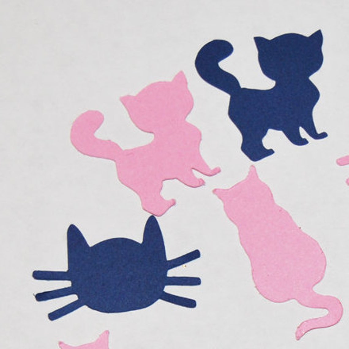 Cat Confetti Cat Party Decor Cat Party Table Decor Kitten Etsy
