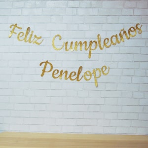 Feliz Cumpleanos Banner, Fiesta Birthday Banner, Feliz Cumpleanos, Fiesta Birthday Decor, Fiestas personalizadas de PartyAtYourDoor en Etsy