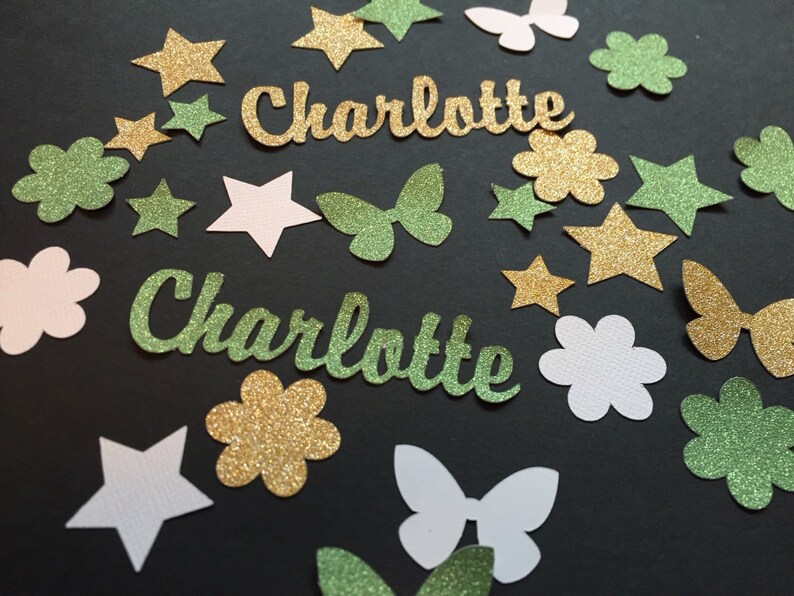 Fairy Confetti, Fairy Birthday Party, Woodland Fairy Birthday Party, Woodland Fairy, Fairy, Party, Custom Parties by PartyAtYourDoor image 2