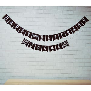 Two Cool Birthday Banner, Two Cool Banner, Second Birthday Party Banner, Two Cool Birthday, Custom Parties by PartyAtYourDoor on Etsy