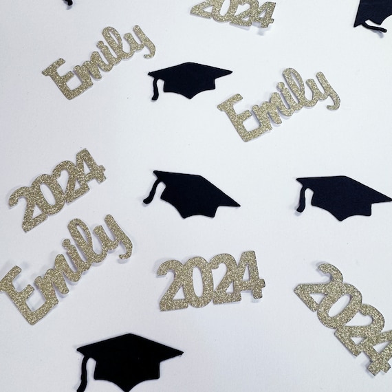 Graduation Confetti, Graduation Party Decor, Graduation Decorations, Class  of 2024, Custom Parties by Partyatyourdoor on  