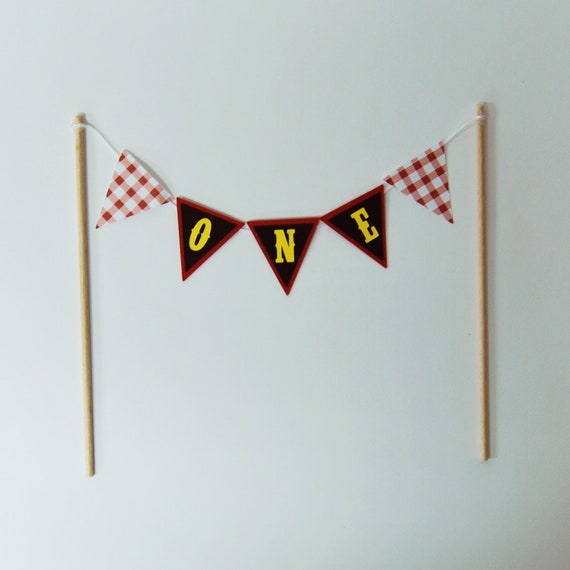 BBQ Cake Topper, BBQ Birthday Cake Topper, BBQ Party Decor, Gingham Cake Topper, Barbecue Party, Custom Parties by PartyAtYourDoor on Etsy