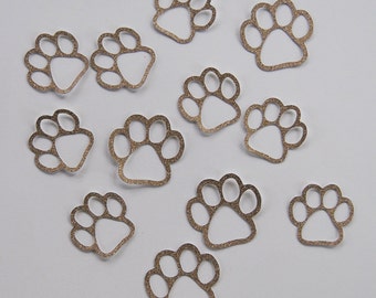 Paw Print Confetti Dog Paw Confetti Custom Parties by PartyAtYourDoor on Etsy