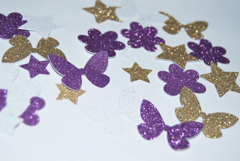 Fairy Confetti, Fairy Birthday Party, Woodland Fairy Birthday Party, Woodland Fairy, Fairy, Party, Custom Parties by PartyAtYourDoor 50 Pieces NO NAME