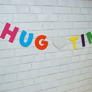 Hug Time Banner, Hug Time Birthday Banner, Trolls Hug Time Banner ...