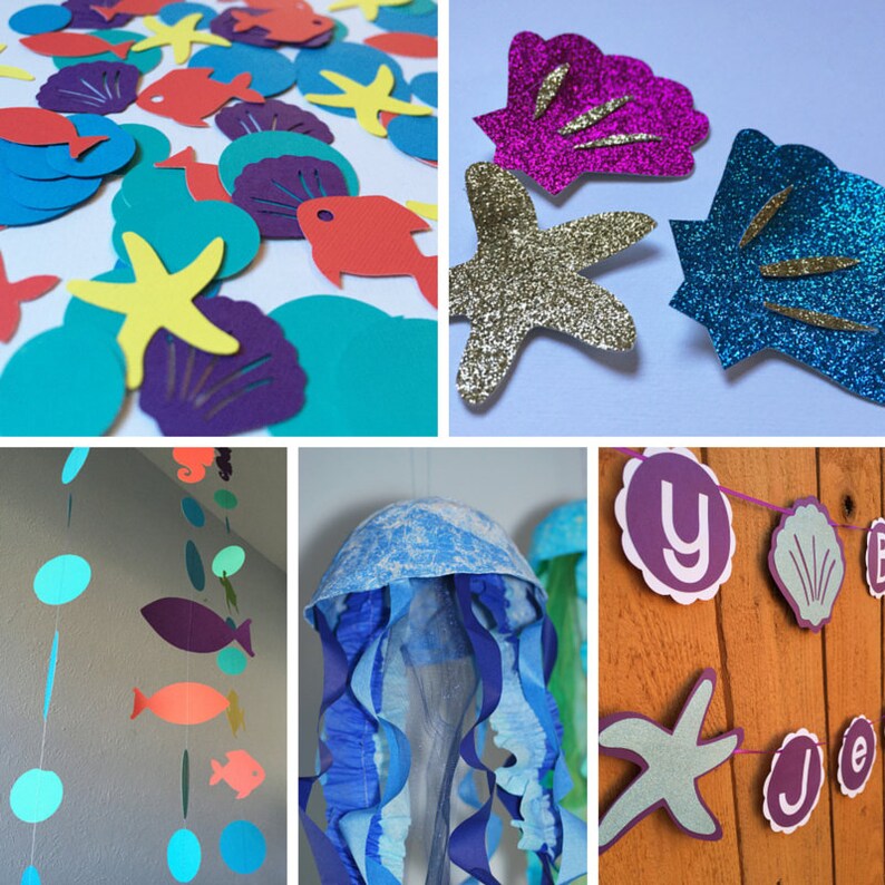 Fish Decoration Under the Sea Wall Decor Under the Sea Party Etsy