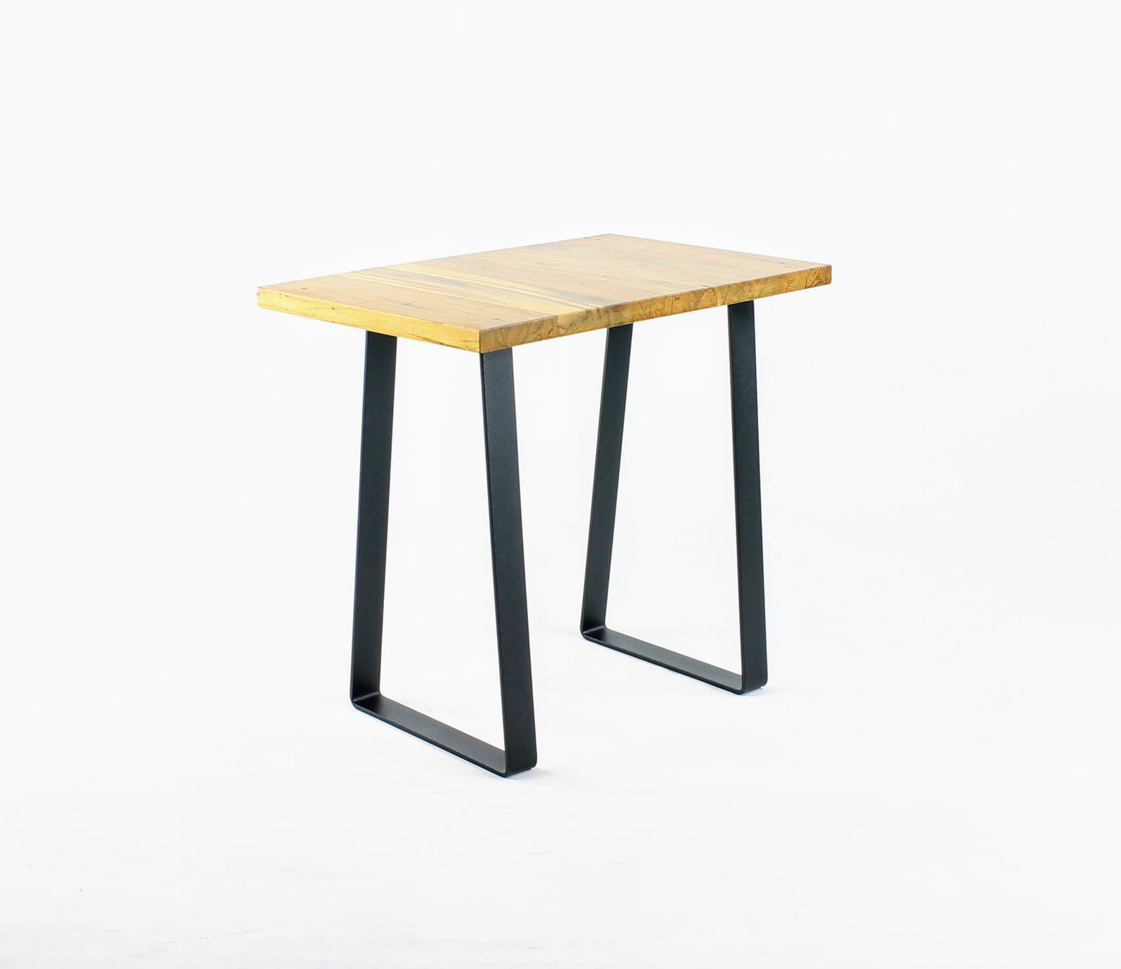 Steel End Table Legs/night Stand Legs/wide Base Trapezoid/set Etsy