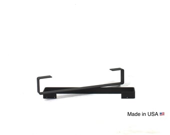 Metal Vanity Leg, Steel Couch Legs, Black Powdercoat Finish.