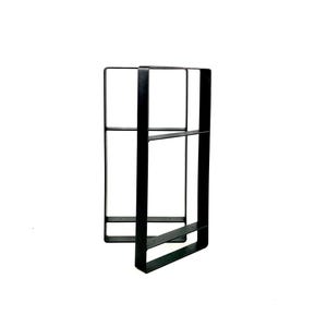 Set of 2  Heavy Duty Sofa Table Legs With Shelf Bracket/Made In USA/ Console Table Legs/Entry Table Legs/End Table Legs/Powdercoat Finish