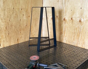 Metal Sofa Table Legs With Shelf/Wide Bottom Trapezoid.