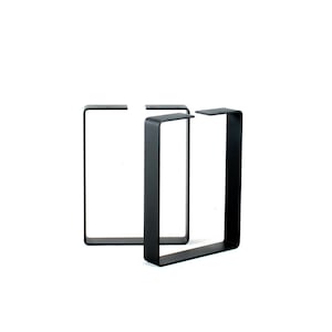 Heavy Duty Bench Legs/Made in USA/ Metal Kitchen Bench Legs/Steel Entryway Bench Legs/Powdercoat Finish/Choose Your Height and Width