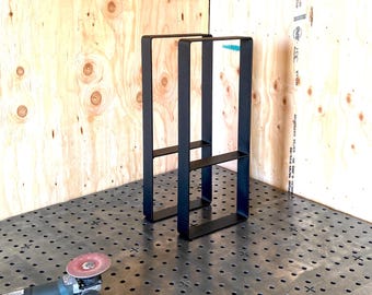 Metal Sofa Table Legs With Shelf For Live Edge Slab Console Table Metal Table Legs For Bar Shelf On Black Steel Table Legs