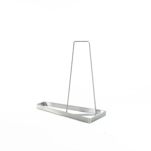 Steel Sofa Table Legs/Raw Sanded/Clear Powdercoat/Console Table Legs/Entry Table Legs/Hall Table Legs/Fabricated in America