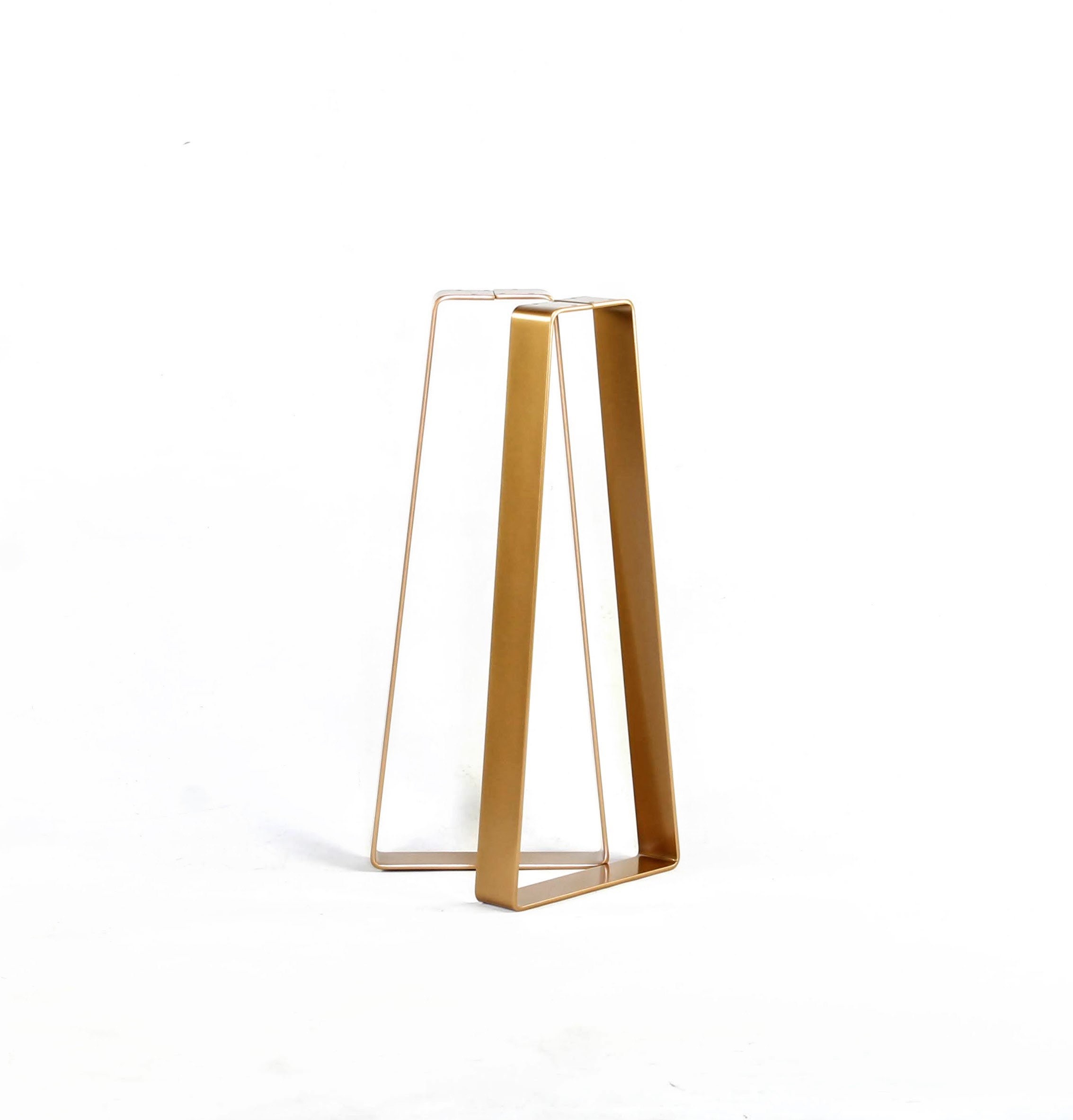 Set of 2 Heavy Duty Gold Sofa Table Legs/wide Bottom Etsy