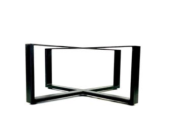 Round Coffee Table Base/Metal Base For Wood Coffee Table/Metal Legs For Marble Table/Black Steel Table Base/Choose Height and Width