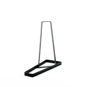 Steel Couch Table Legs/Sofa Table Legs/Console Table Legs/Hall Table Legs/Black Powdercoat Finish/Set of Two/Hand Fabricated in USA