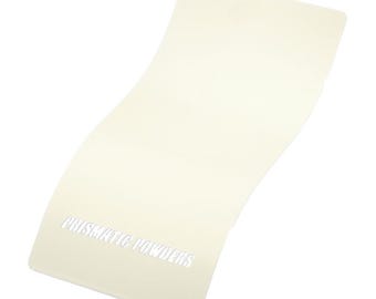 Revêtement en poudre blanc cassé brillant