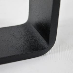 Upgrade any purchase of our Heavy Duty Sofa Table Legs to 2.5 x 3/8 steel applies only to purchases of sofa table legs image 1