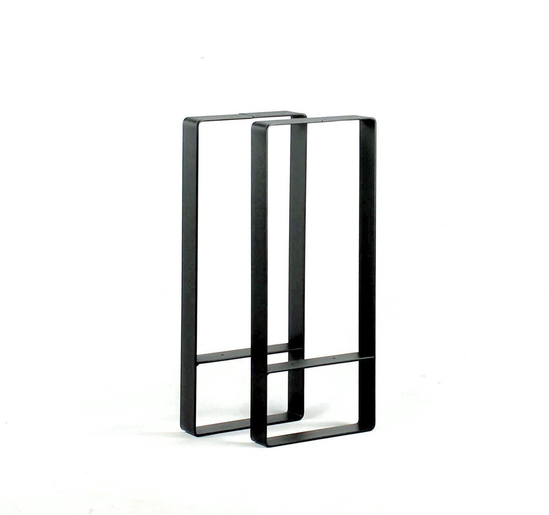 Set of 2 Heavy Duty Sofa Table Legs With Shelf Bracket/made in USA