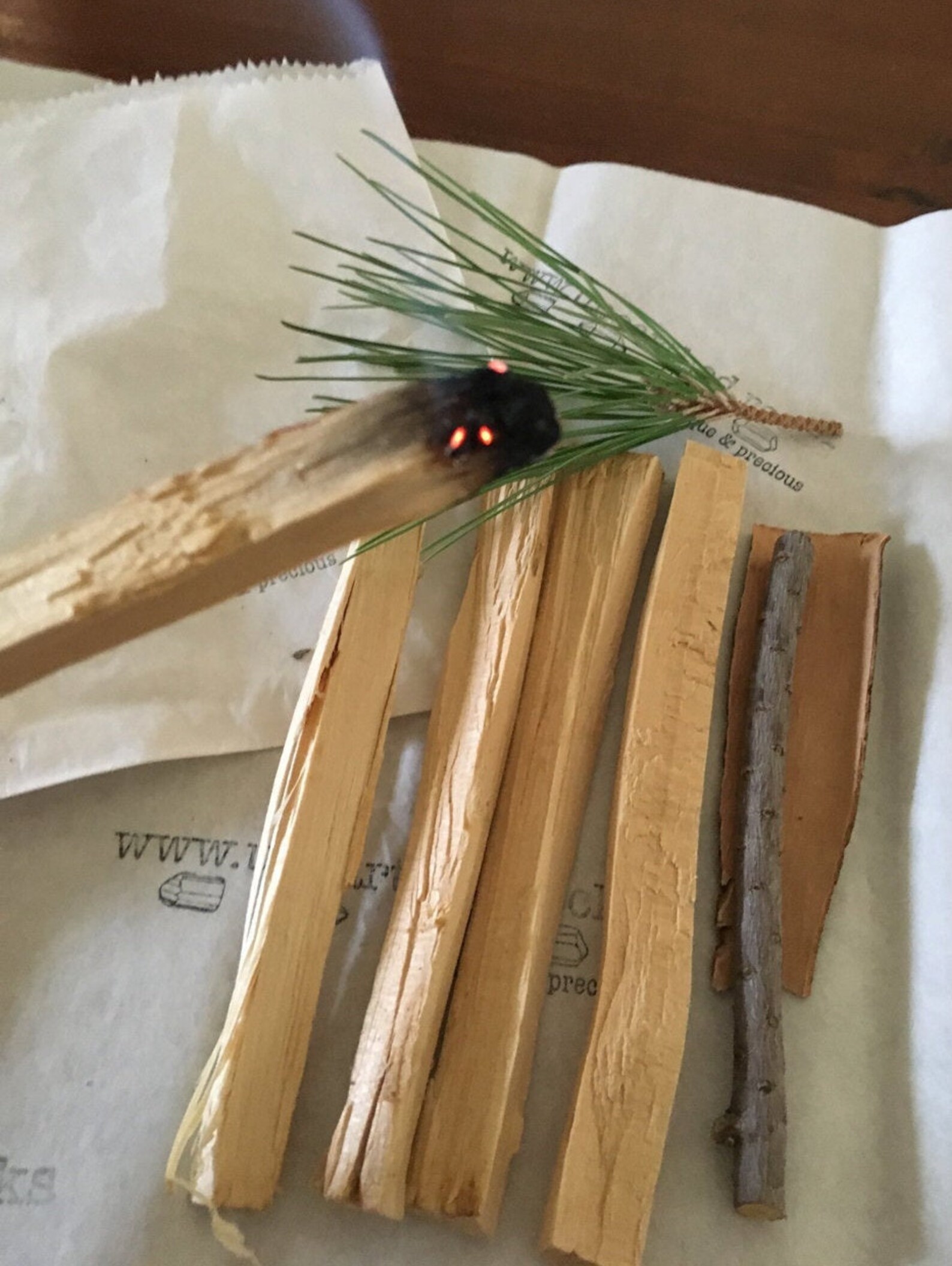 Smudging Pine Sticks Bundle of 4 Etsy UK