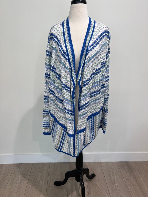 Nic + Zoe Plus Size Waterfall Cardigan US Size 3X