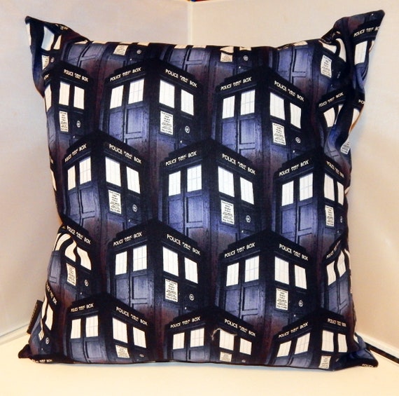 Home Furniture Diy Doctor Who Blue Superhero Cushion Cover Kid