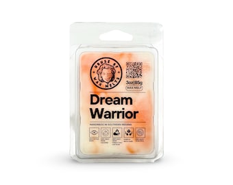Orange Dreamsicle Scented Wax Melts | "Dream Warrior" by House of Wax Melts | 3oz 85g | Handmade in Indiana