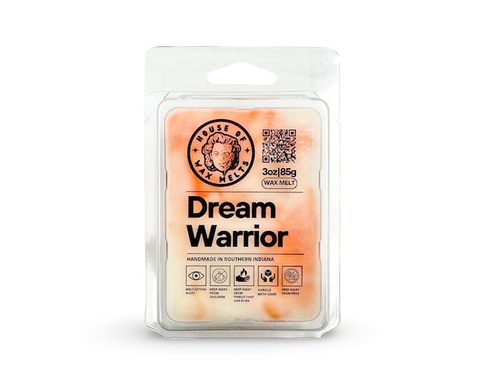 Orange Dreamsicle Scented Wax Melts | "Dream Warrior" by House of Wax Melts | 3oz 85g | Handmade in Indiana