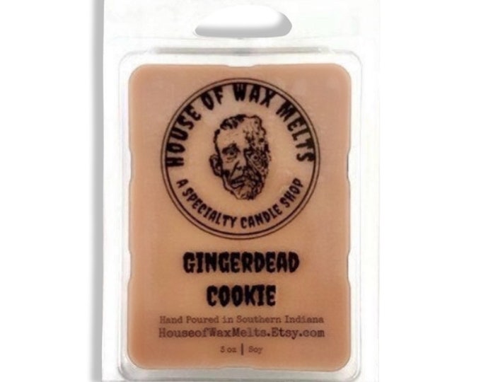 Gingerbread Cookie Scented Wax Melts - "Gingerdead Cookie" by House of Wax Melts - Limited Edition