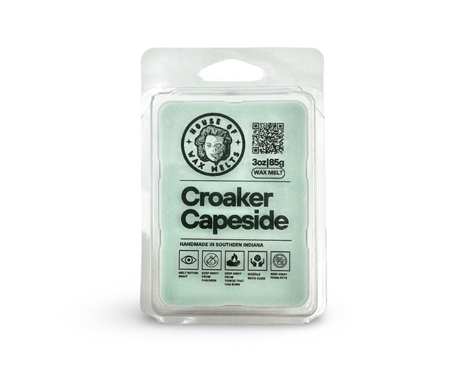 Fruity Ocean Breeze "Croaker Capeside" Scented Wax Melts by House of Wax Melts