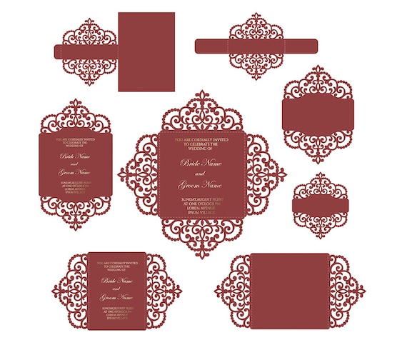 Free Free 122 Gate Fold Template Free Wedding Invitation Svg Files For Cricut SVG PNG EPS DXF File