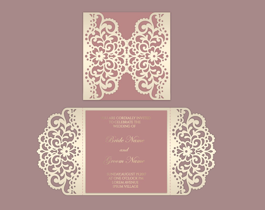 Free Free 327 Gate Fold Template Free Wedding Invitation Svg Files For Cricut SVG PNG EPS DXF File