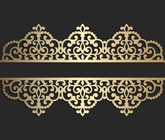 Download Png Dxf Panel Decor Vector File Svg Ornamental Laser Cut Border Cricut Silhouette Cameo Cutting File Kits How To Craft Supplies Tools Safarni Org