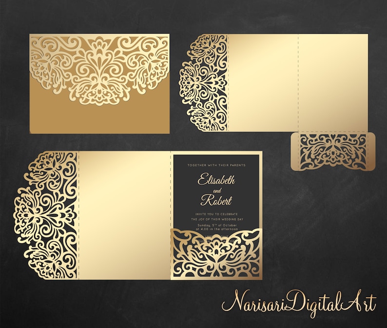 Free Free 218 Free Tri Fold Wedding Invitation Svg SVG PNG EPS DXF File