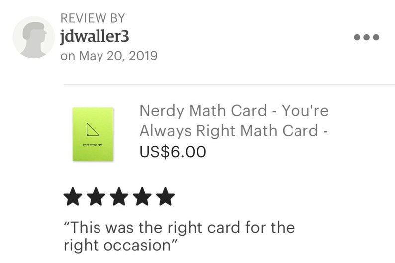 Math Teacher Card Always Right Angle Triangle Maths Nerd Geek Algebra Geometry Parents Mothers Day Fathers Day Spouse Wife Husband Boss image 2